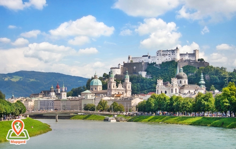 سالزبورگ (Salzburg)، زادگاه موتزارت (Mozart) را در اتریش (Austria )