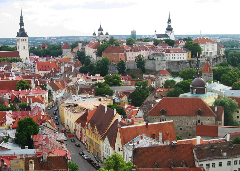 شهر قدیمی تالین (Tallian)، استونی (Estonia)