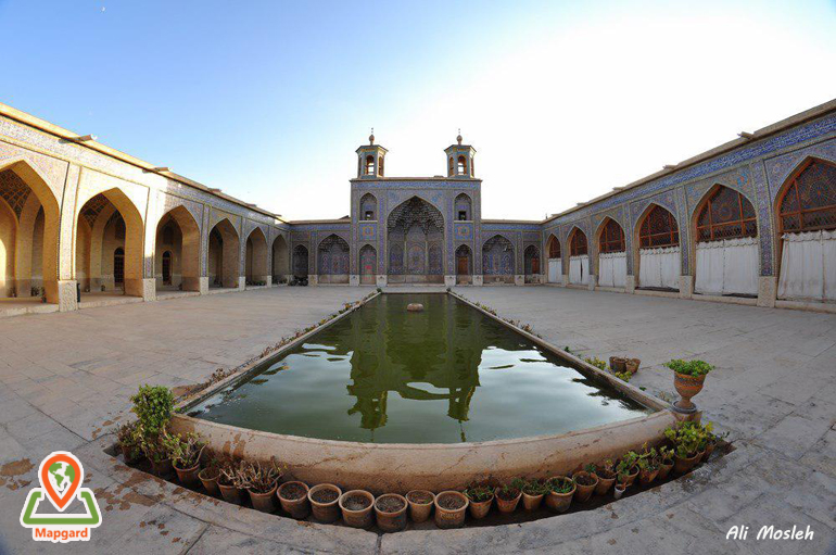 خوض حیاط مسجد نصیر الملک