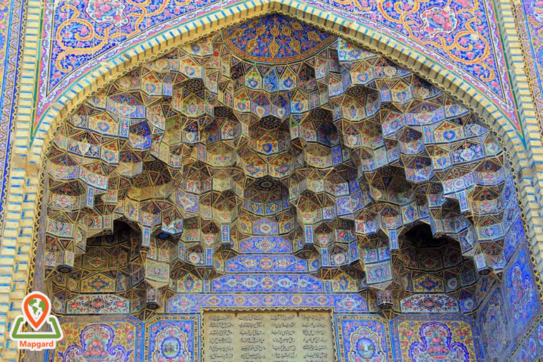 سردر ورودی مسجد نصیر الملک