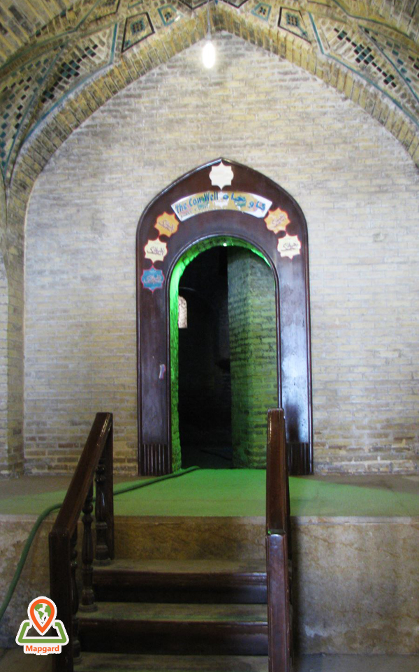 گاو چاه شبستان شرقی مسجد نصیر الملک