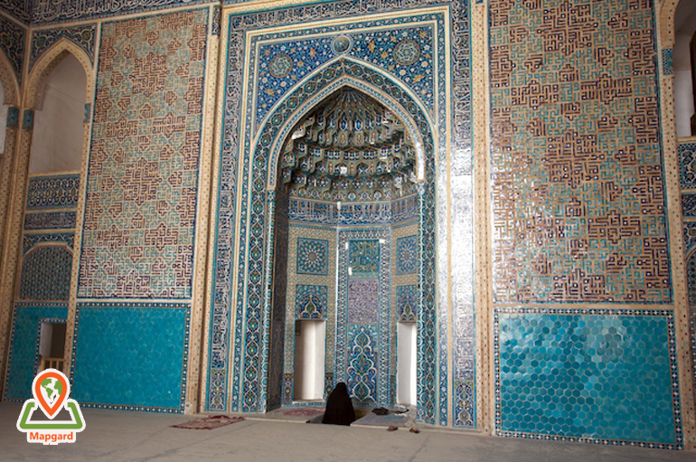 محراب  مسجد جامع یزد