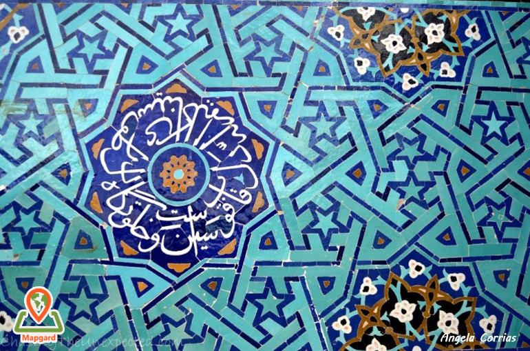 کاشیکاری های مسجد جامع یزد