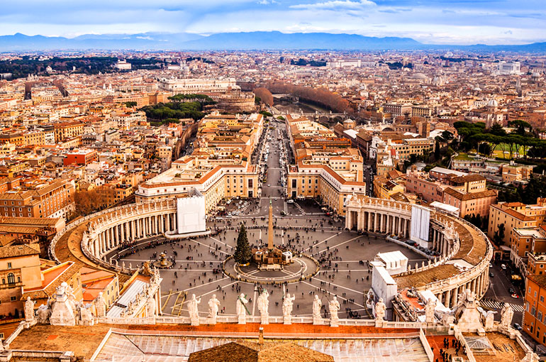 9) شهر واتیکان (Vatican City)