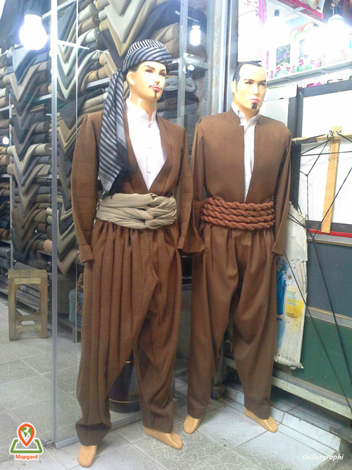 لباس سنتی مردم سنندج برای آقایان