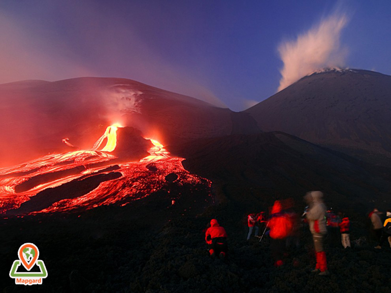کوه آتشین اتنا (Etna)