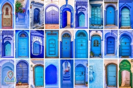 زیباترین درهای عکاسی شده در مراکش (Morocco)