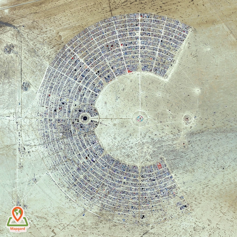 مرد سوزان (Burning Man) امریکا