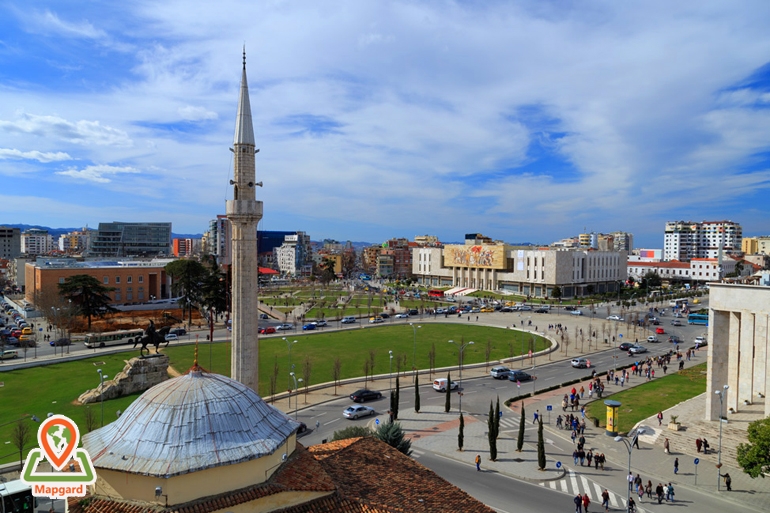 تیرانا (Tirana)، مرکز کشور آلبانی (Albania)