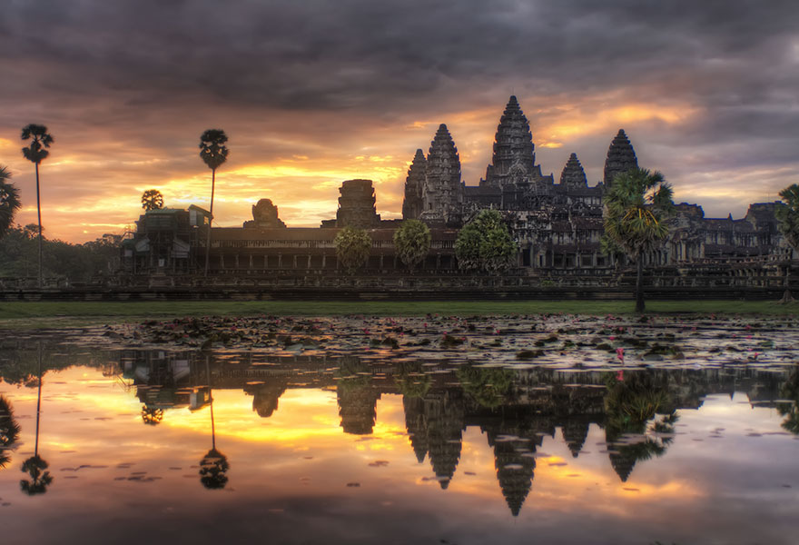 گشت و گذار در معبد بکر آنکوروات (Angkor Wat)، کلمبیا
