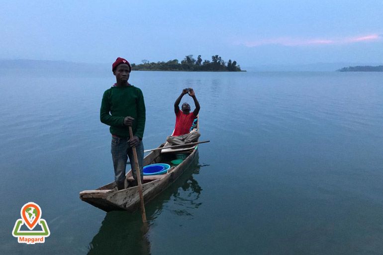عکاسی از دریاچه کیوو (Kivu) در رواندا (Rwanda) با دوربین آیفون 7