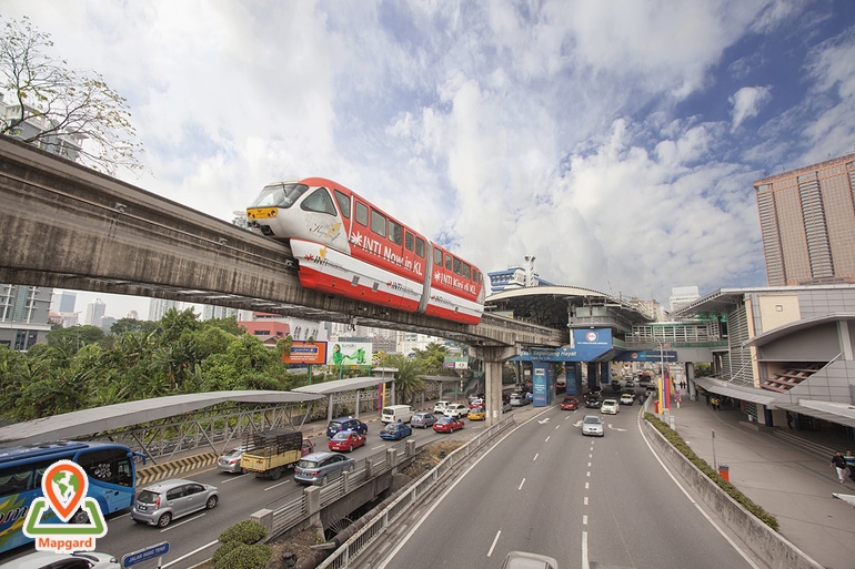 هزینه حمل و نقل در مالزی