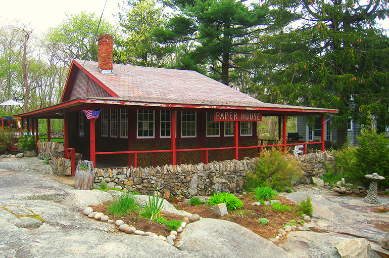 9) خانه کاغذی (Paper House)، راکپورت (Rockport)، ماساچوست (Massachusetts)