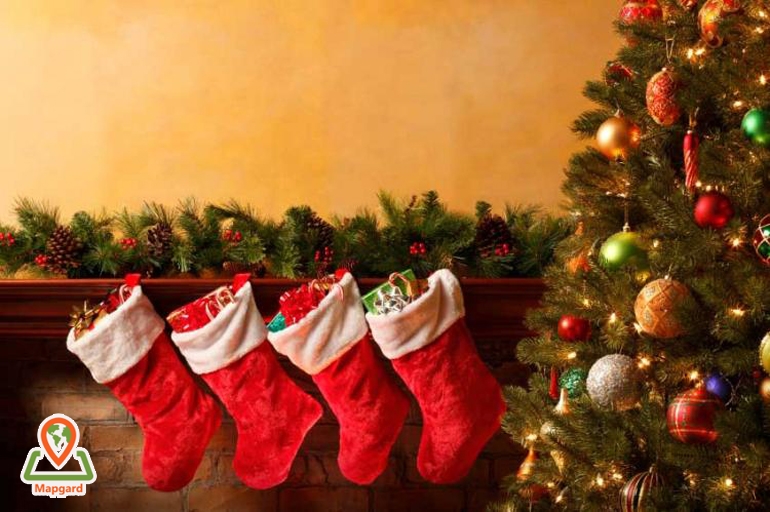 کریسمس (Christmas) جوراب های هدیه کریسمس (Christmas Stocking)