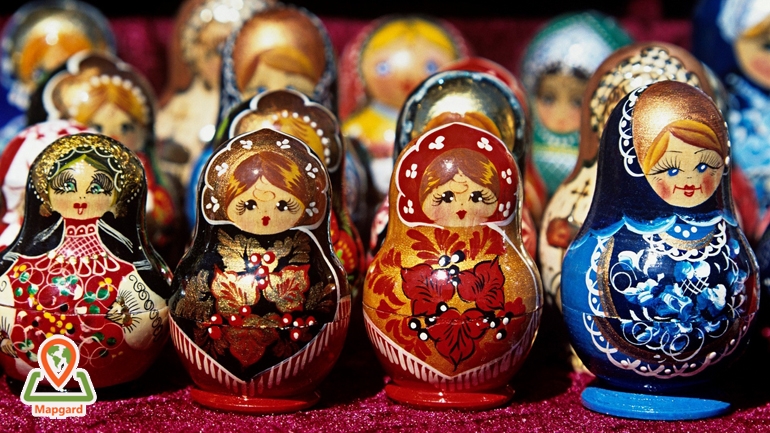 کریسمس (Christmas) بابوشکا (Babushka) عروسک های