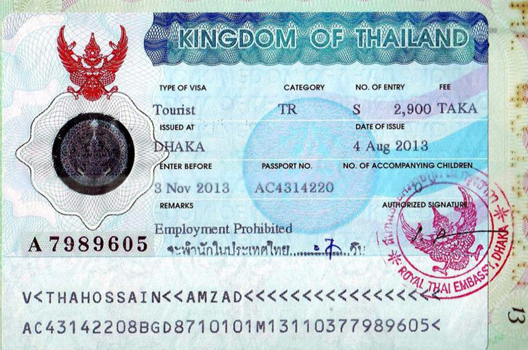 انواع ویزای تایلند